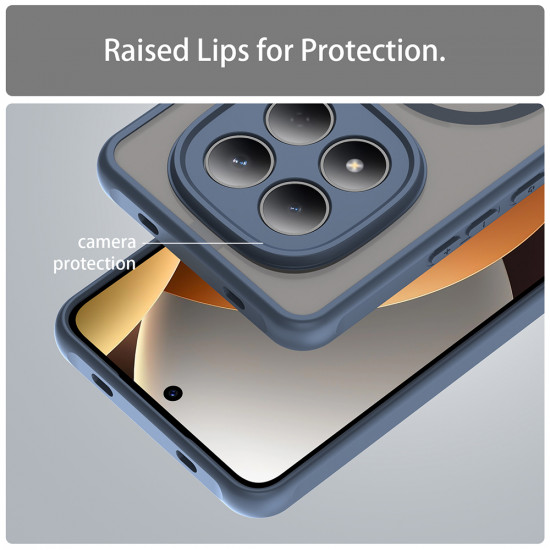 Techsuit HaloFrost II MagSafe Xiaomi Redmi Note 15 Pro 4G Navy Blue Techsuit HaloFrost II MagSafe Xiaomi Redmi Note 15 Pro 4G Navy Blue