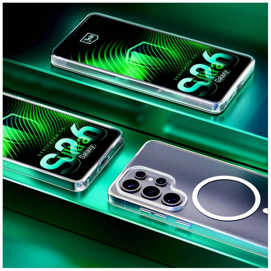3MK Clear MagCase case for Samsung Galaxy S26 Ultra