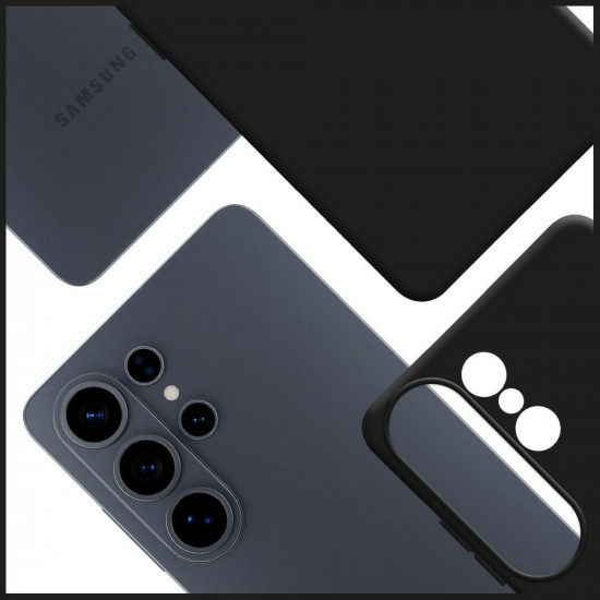 3MK Hardy MagSilicone Case for Samsung Galaxy S26 Ultra Black