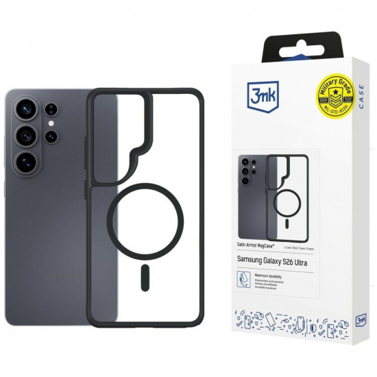 3MK Satin Armor MagCase for Samsung Galaxy S26 Ultra