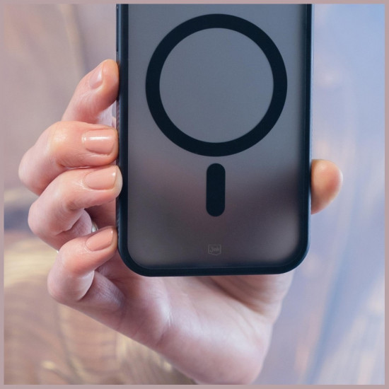 3MK Smoke MagCase for Samsung Galaxy A57 black