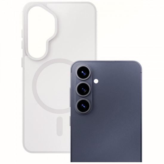 3MK Smoke MagCase for Samsung Galaxy S26+ white