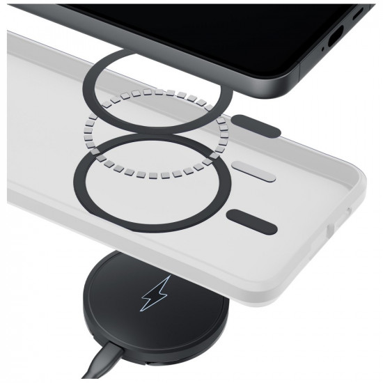 3MK Smoke MagCase for Samsung Galaxy S26+ white