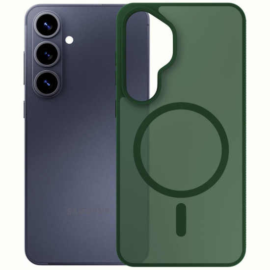 3MK Smoke MagCase for Samsung Galaxy S26+ green 3MK Smoke MagCase for Samsung Galaxy S26+ green