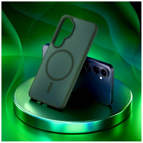 3MK Smoke MagCase for Samsung Galaxy S26+ green 3MK Smoke MagCase for Samsung Galaxy S26+ green