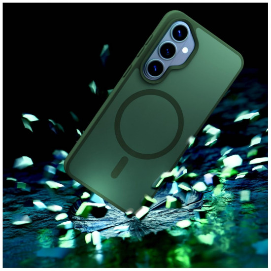 3MK Smoke MagCase for Samsung Galaxy S26+ green 3MK Smoke MagCase for Samsung Galaxy S26+ green