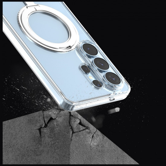 Case Araree Duple M Stand MagSafe for Samsung Galaxy S26 Ultra transparent