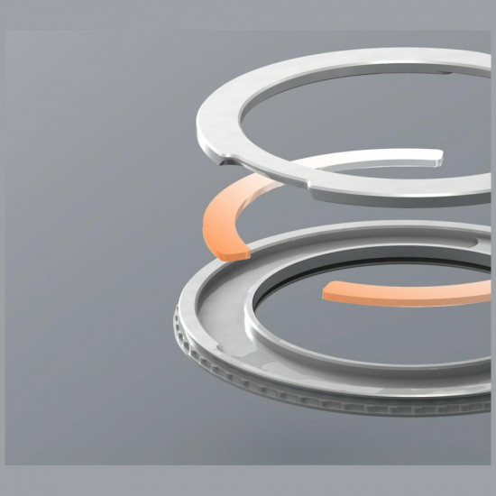 Case Araree Duple M Stand MagSafe for Samsung Galaxy S26 Ultra transparent