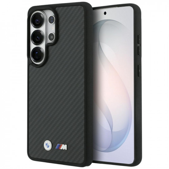 Case BMW M Kevlar Logo MagSafe for Samsung Galaxy S26 Ultra black