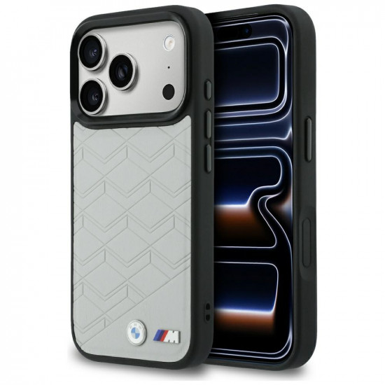 Case BMW M Shape Logo MagSafe for iPhone 17 Pro Max gray