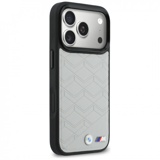 Case BMW M Shape Logo MagSafe for iPhone 17 Pro Max gray