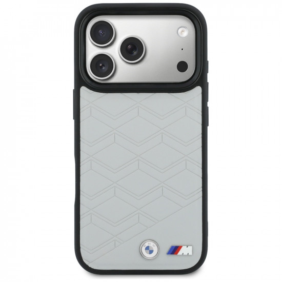 Case BMW M Shape Logo MagSafe for iPhone 17 Pro gray