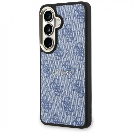 Case Guess 4G Embossed Ring MagSafe for Samsung Galaxy S26 blue Case Guess 4G Embossed Ring MagSafe for Samsung Galaxy S26 blue