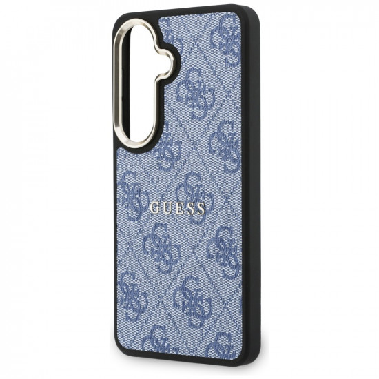Case Guess 4G Embossed Ring MagSafe for Samsung Galaxy S26 blue Case Guess 4G Embossed Ring MagSafe for Samsung Galaxy S26 blue