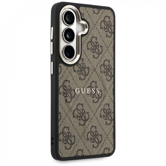 Case Guess 4G Embossed Ring MagSafe for Samsung Galaxy S26 Plus brown Case Guess 4G Embossed Ring MagSafe for Samsung Galaxy S26 Plus brown