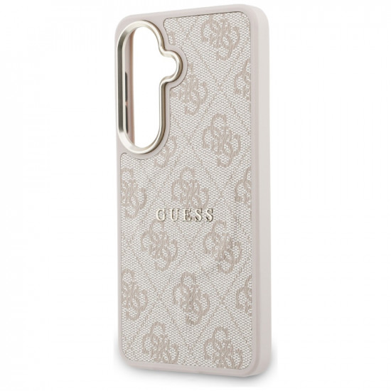 Case Guess 4G Embossed Ring MagSafe for Samsung Galaxy S26 Plus pink Case Guess 4G Embossed Ring MagSafe for Samsung Galaxy S26 Plus pink