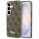 Case Guess 4G Script MagSafe for Samsung Galaxy S26 brown Case Guess 4G Script MagSafe for Samsung Galaxy S26 brown