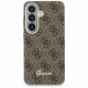 Case Guess 4G Script MagSafe for Samsung Galaxy S26 brown Case Guess 4G Script MagSafe for Samsung Galaxy S26 brown