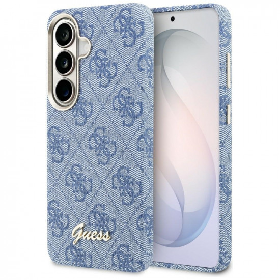 Case Guess 4G Script MagSafe for Samsung Galaxy S26 blue Case Guess 4G Script MagSafe for Samsung Galaxy S26 blue