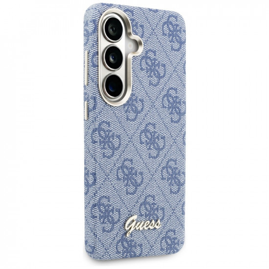 Case Guess 4G Script MagSafe for Samsung Galaxy S26 blue Case Guess 4G Script MagSafe for Samsung Galaxy S26 blue