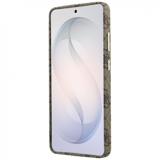 Case Guess 4G Script MagSafe for Samsung Galaxy S26 Ultra brown Case Guess 4G Script MagSafe for Samsung Galaxy S26 Ultra brown