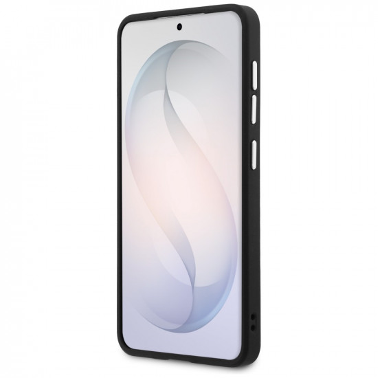 Case Guess Fixed Glitter Triangle MagSafe for Samsung Galaxy S26 silver Case Guess Fixed Glitter Triangle MagSafe for Samsung Galaxy S26 silver