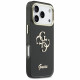 Case Guess IML 4G Script Metal for iPhone 17 Pro Max black