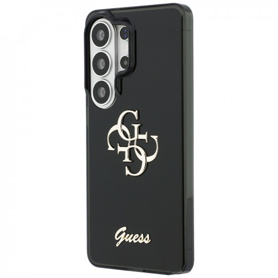 Case Guess IML Big Metal 4G Script for Samsung Galaxy S26 Ultra black