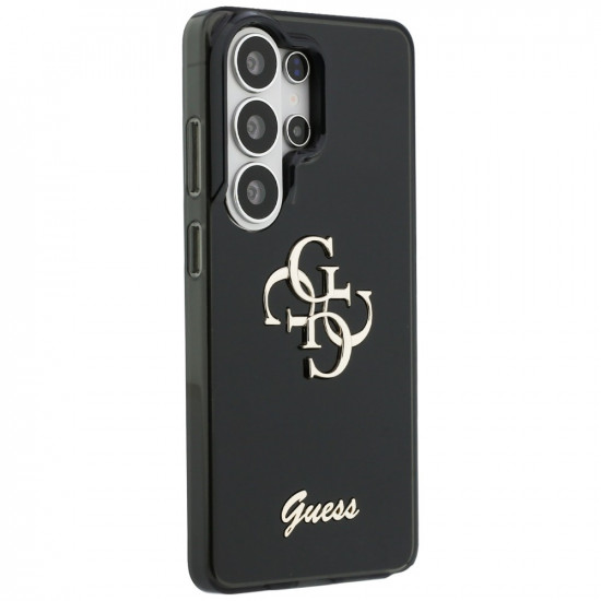 Case Guess IML Big Metal 4G Script for Samsung Galaxy S26 Ultra black