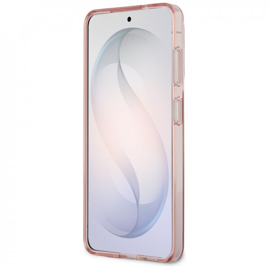 Case Guess IML Gradient Triangle MagSafe for Samsung Galaxy S26 pink Case Guess IML Gradient Triangle MagSafe for Samsung Galaxy S26 pink