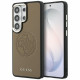 Case Guess Perforated Logo MagSafe for Samsung Galaxy S26 Ultra brown