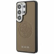 Case Guess Perforated Logo MagSafe for Samsung Galaxy S26 Ultra brown
