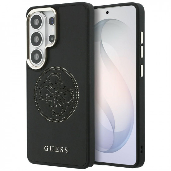 Case Guess Perforated Logo MagSafe for Samsung Galaxy S26 Ultra black
