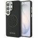Case Guess Perforated Logo MagSafe for Samsung Galaxy S26 Ultra black