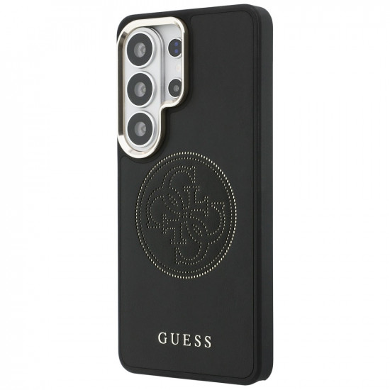 Case Guess Perforated Logo MagSafe for Samsung Galaxy S26 Ultra black
