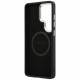 Case Guess Perforated Logo MagSafe for Samsung Galaxy S26 Ultra black