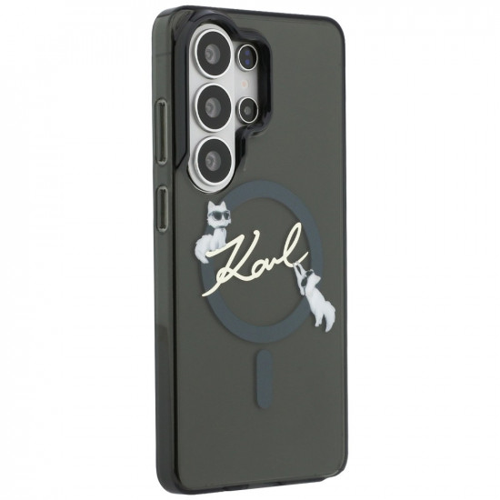 Case Karl Lagerfeld IML KC Script MagSafe for Samsung Galaxy S26 Ultra black