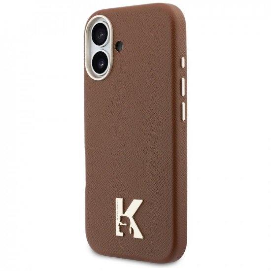 Case Karl Lagerfeld Karl Head Logo MagSafe for iPhone 17 brown