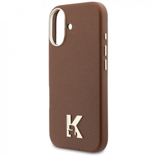 Case Karl Lagerfeld Karl Head Logo MagSafe for iPhone 17 brown