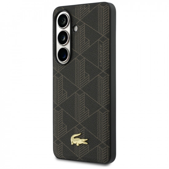 Case Lacoste PVC Monogram The Blend MagSafe for Samsung Galaxy S26 Plus brown