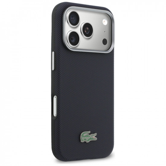 Case Lacoste Semi Wrap Petit Pique MagSafe for iPhone 17 Pro Max navy blue Case Lacoste Semi Wrap Petit Pique MagSafe for iPhone 17 Pro Max navy blue