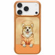 Nimmy Gentle Pets Series Dog MagSafe case for iPhone 17 Pro orange