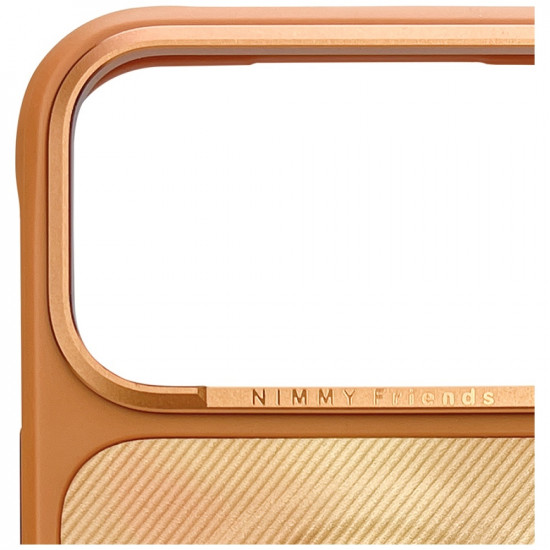Nimmy Gentle Pets Series Dog MagSafe case for iPhone 17 Pro orange
