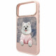 Nimmy Gentle Pets Series Dog MagSafe Case for iPhone 17 Pro Pink