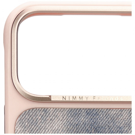 Nimmy Gentle Pets Series Dog MagSafe Case for iPhone 17 Pro Pink
