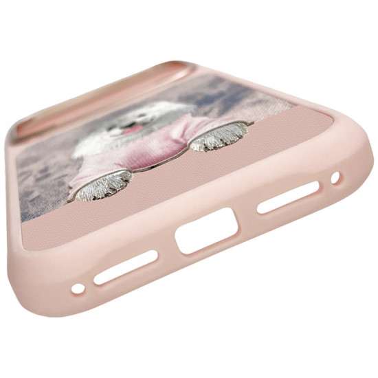 Nimmy Gentle Pets Series Dog MagSafe Case for iPhone 17 Pro Pink
