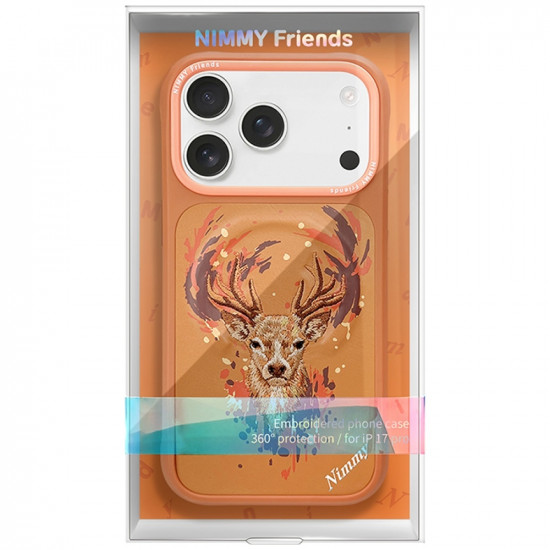 Nimmy Jeleń MagSafe case for iPhone 17 Pro Max orange