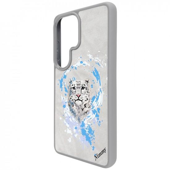 Nimmy Pantera MagSafe case for Samsung Galaxy S26 Ultra light gray