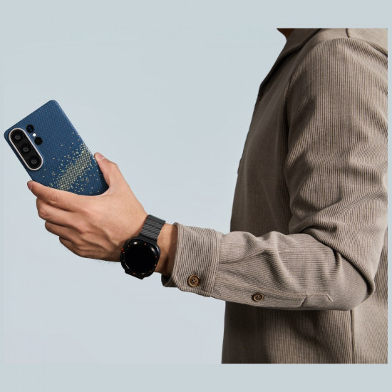 PITAKA Edge Case MagSafe case for Samsung Galaxy S26 Ultra milky way galaxy