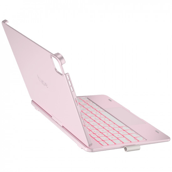 Case Typecase Flexbook Touch with keyboard for iPad Pro 11" 2024/2025 light pink